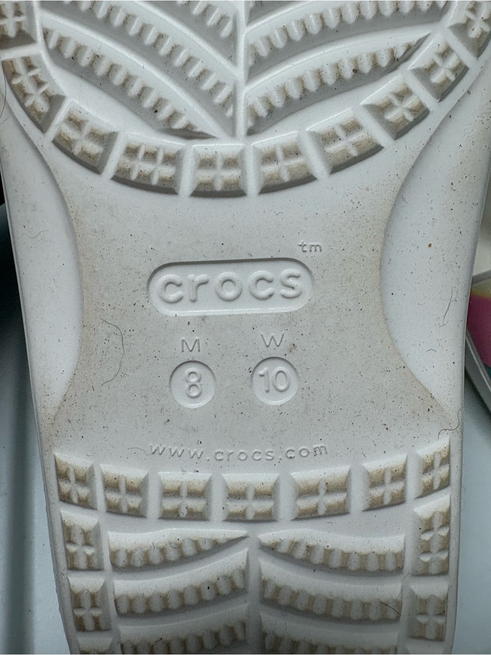 CROCS Tiedye Graphic Slides Size 10 - Picture 2 of 5